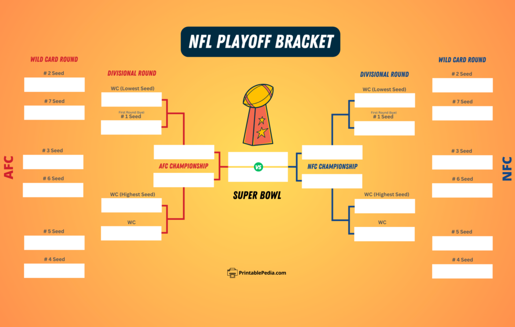 NFL playoff bracket 2025